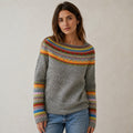 Noelle – Ribbed Crewneck Sweater | Soft Everyday Layer