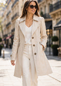 Rosalind – Tailored Trench Coat | Timeless Layering for Every Season